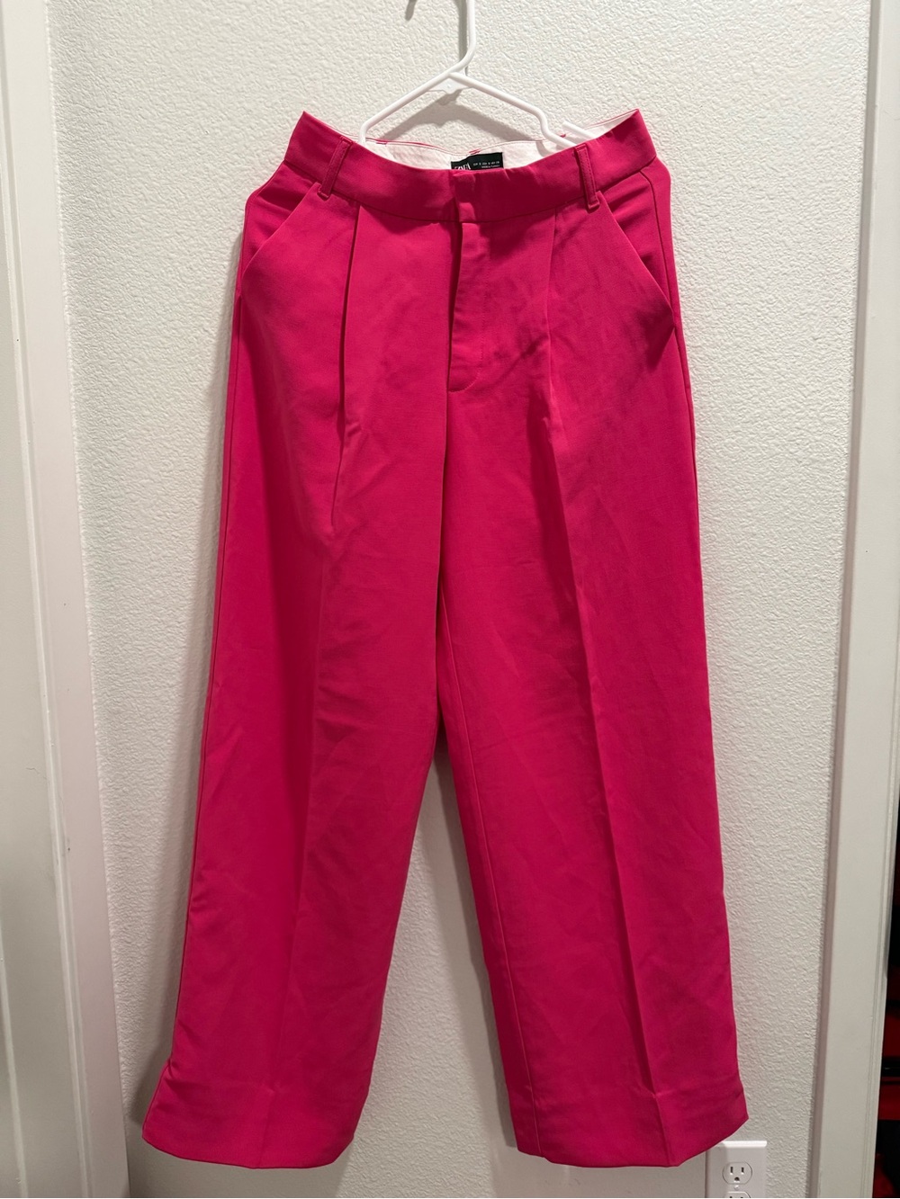 Zara Hot Pink Women's Trousers